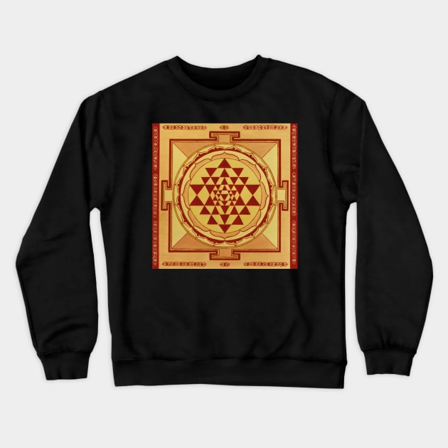 LAKSMI Yantra (4) Crewneck Sweatshirt by GourangaStore